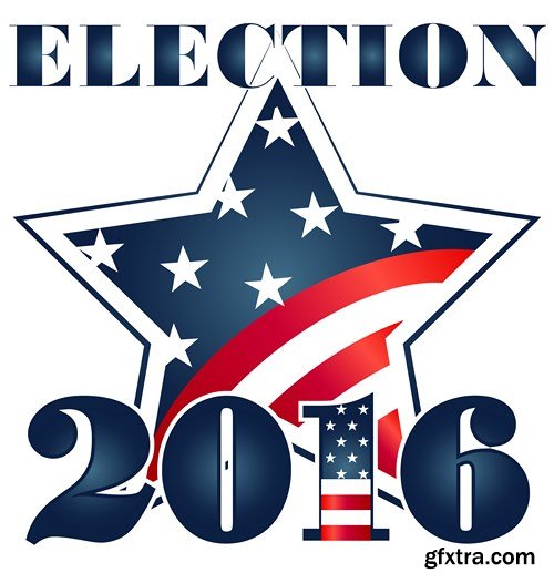 Elections in the USA 2016 - 25xEPS