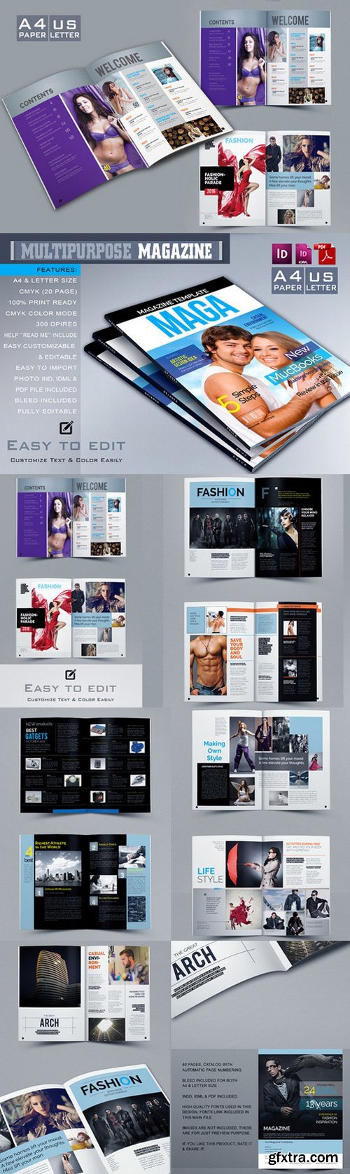 CM - Multipurpose Magazine Template 593337