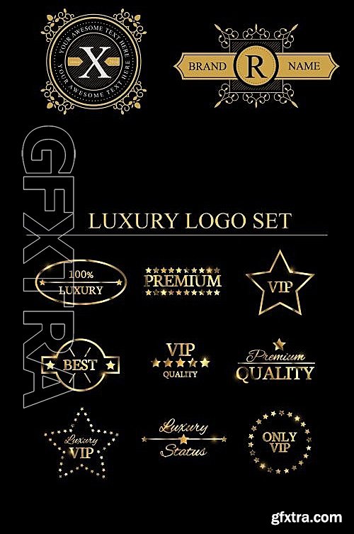CM - Set Luxury Logos 36 in 1 Ai 582735