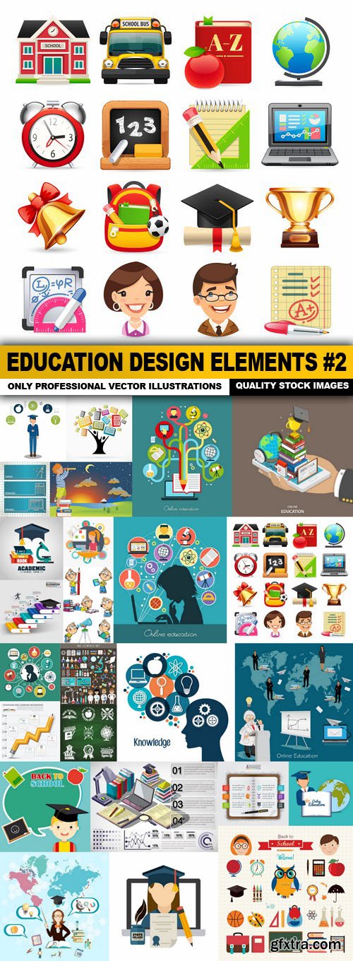 Education Design Elements #2 - 25 Vector