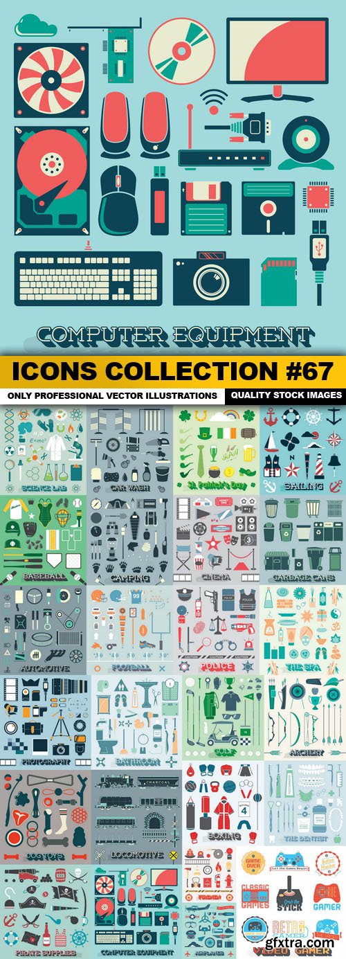 Icons Collection #67 - 25 Vector