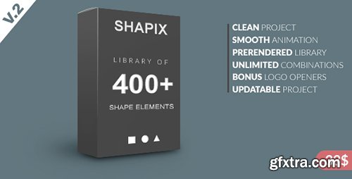 Videohive Shapix - Shape Elements Pack 14061002