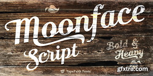 Moonface Script Fonts