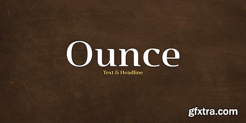 Ounce 16 Fonts