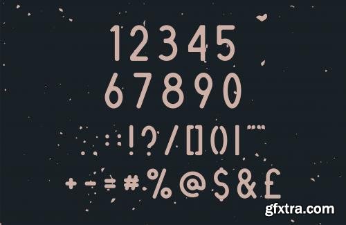 CreativeMarket Venture Typeface 540783