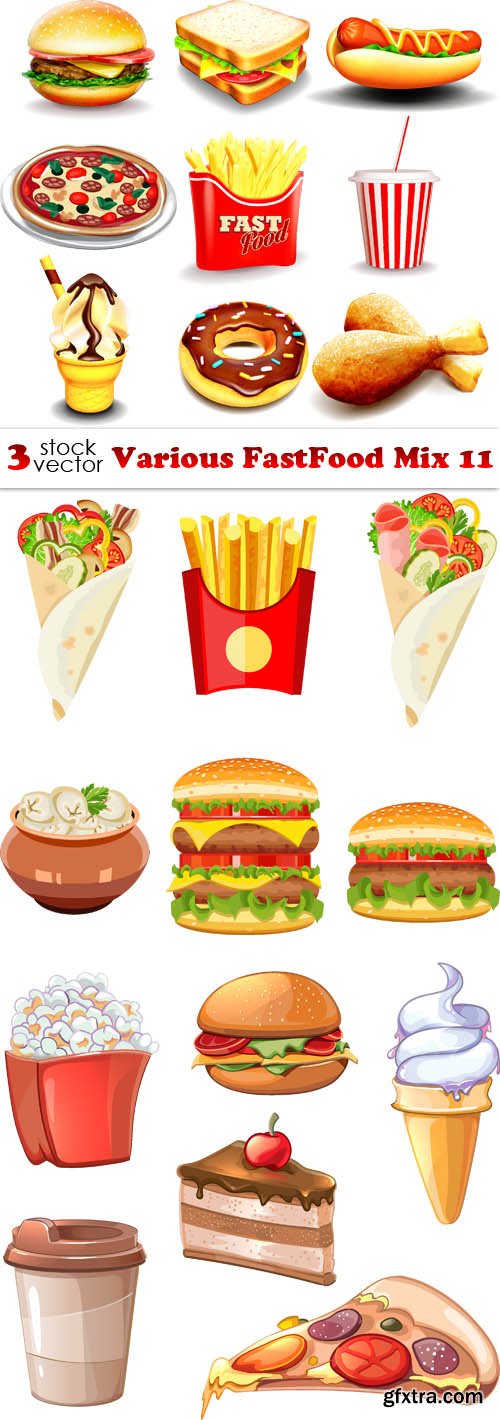 Vectors - Various FastFood Mix 11