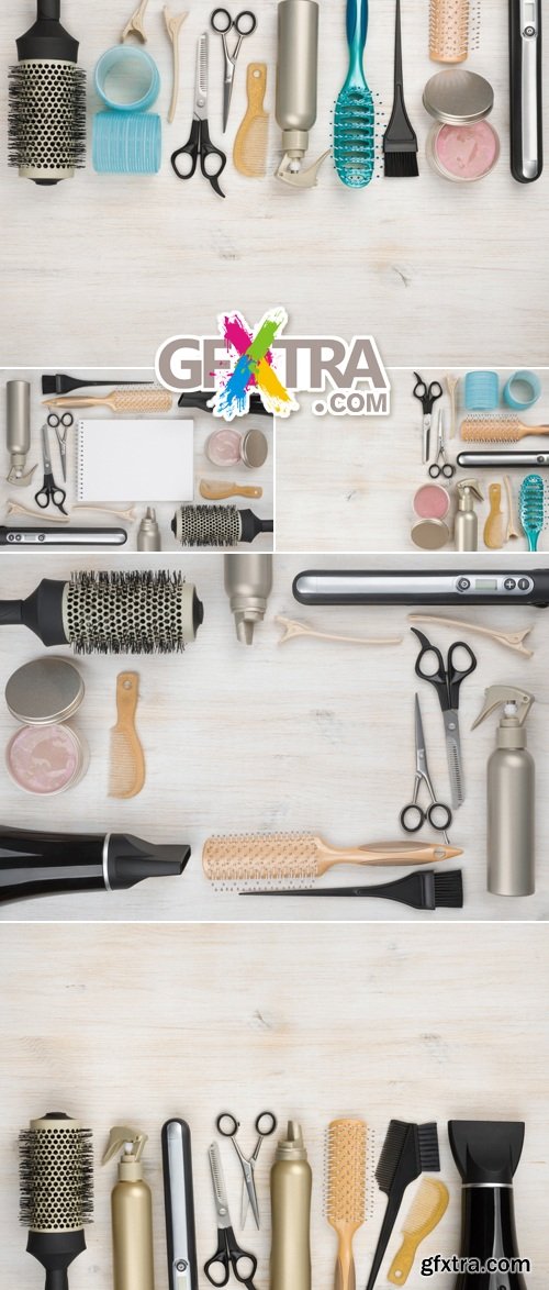 Stock Photo - Hairdressing Tools