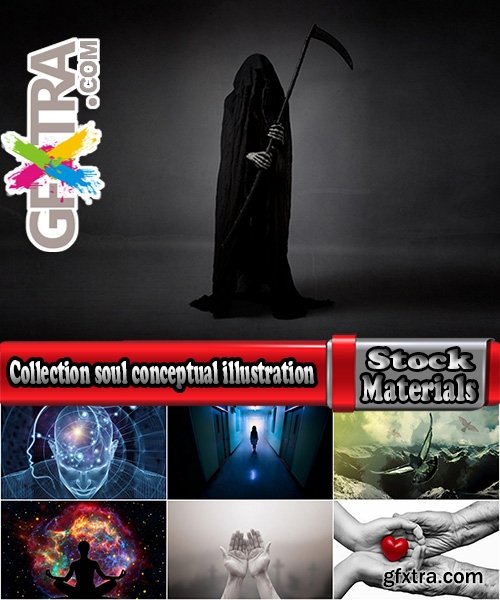 Collection soul conceptual illustration knowledge of faith meditation relaxation 25 HQ Jpeg