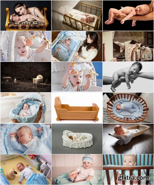 Collection of baby crib cradle baby asleep sleep 25 HQ Jpeg