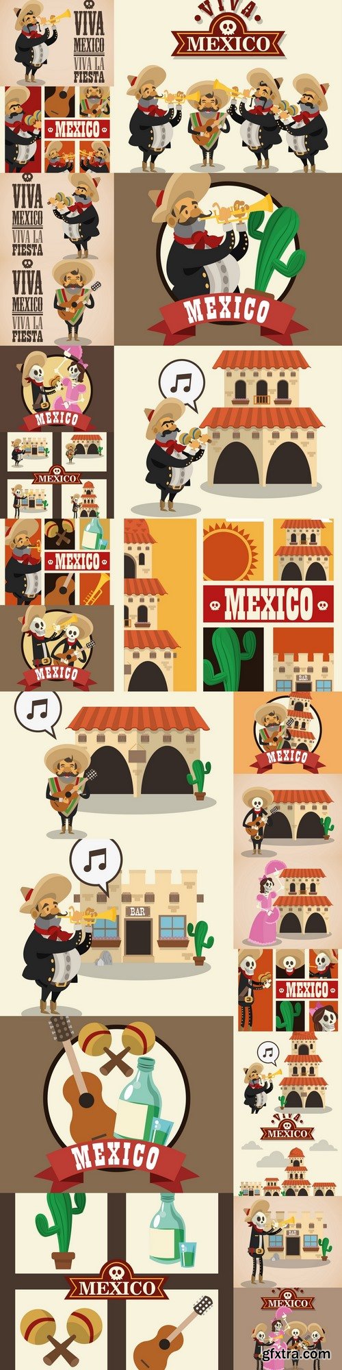 Mexican culture design