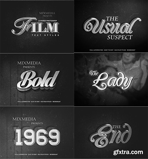 Graphicriver Old Film Title Fx 7558745