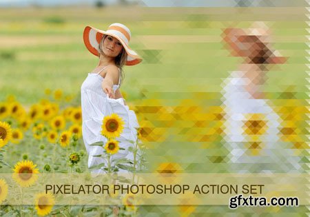 Pixelator - Pixel Photoshop Actions