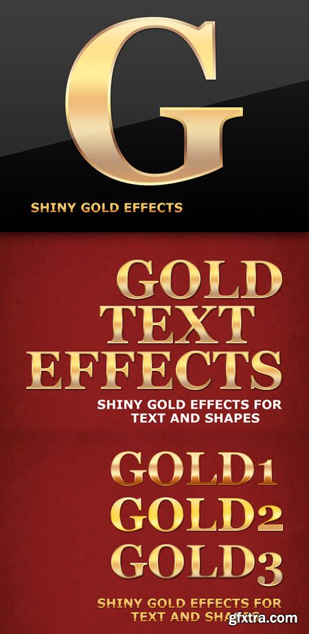 Gold Text Effects in Photoshop