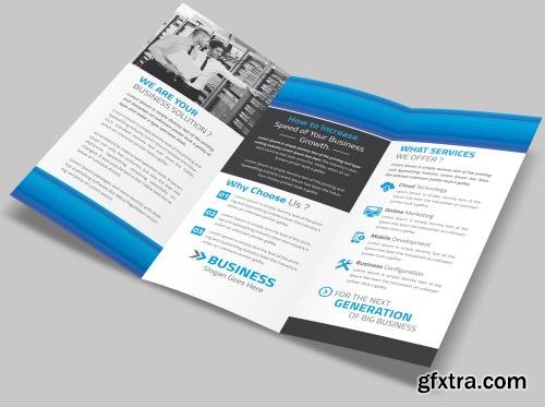 Creativemarket Business Tri-Fold Brochure 01 587908