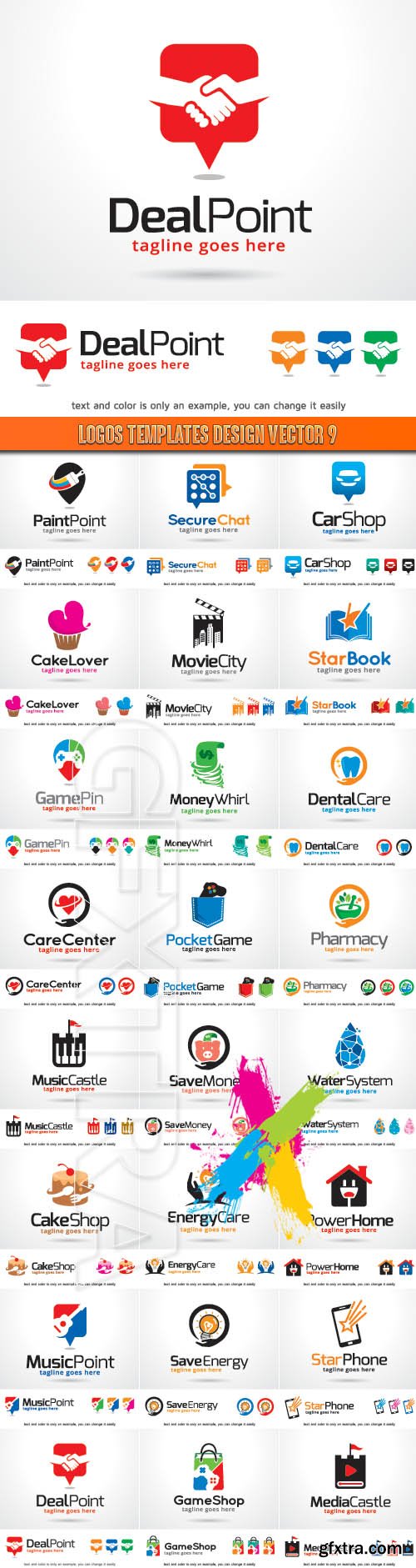 Logos Templates Design Vector 9