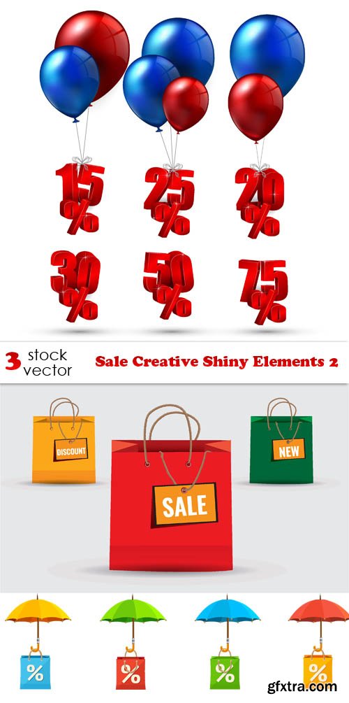 Vectors - Sale Creative Shiny Elements 2