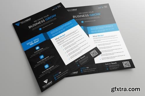 CreativeMarket Corporate Flyer Template 596144