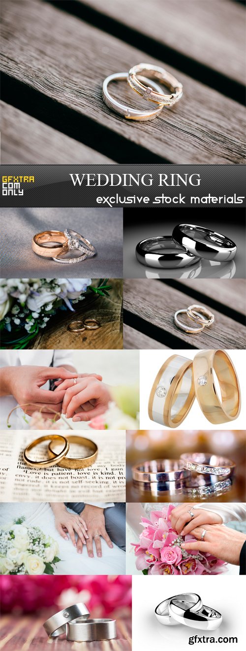 Wedding Ring - 12 x JPEGs