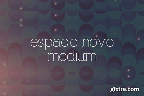 Espacio Novo Medium Font