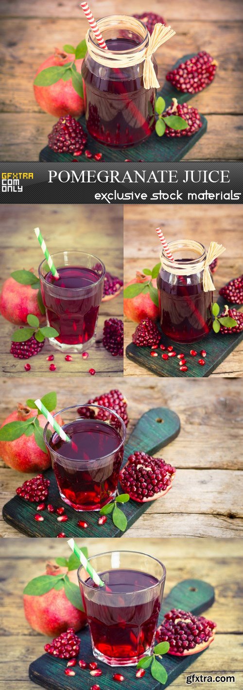 Pomegranate Juice - 5 UHQ JPEG