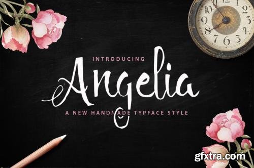 CreativeMarket Angelia Script (50% off) 275425