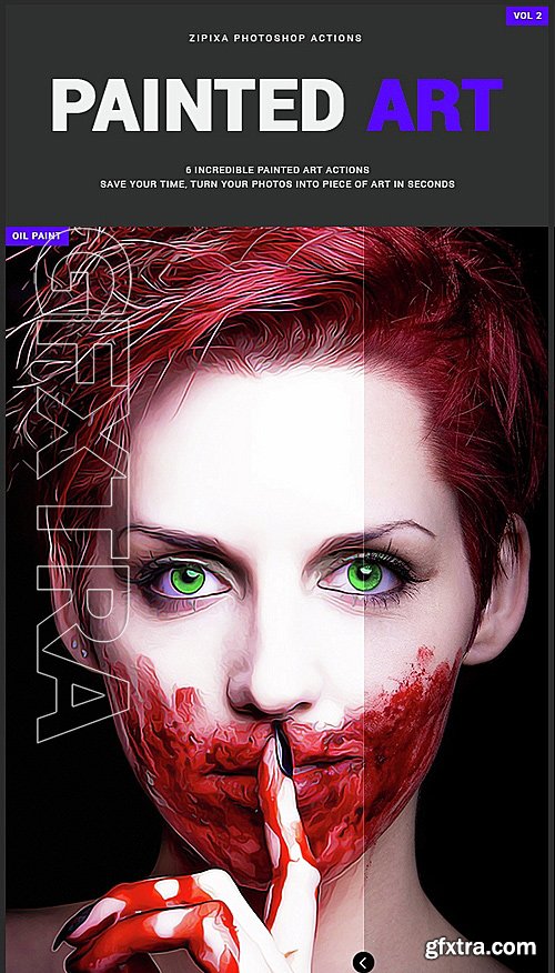 GraphicRiver - Painted Art Action V2 15312674