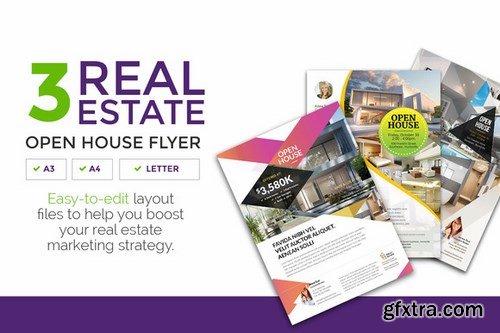 CM - 3 Clean Real Estate Flyer Vol 3 569798