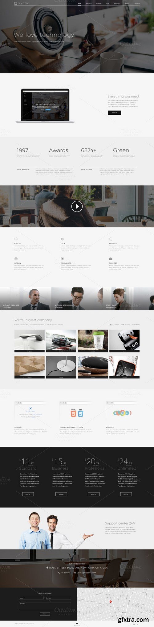 CM - Famozo - PSD Template 562394