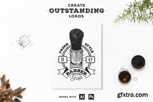 Creativemarket Rustikit Logo Creator 596471