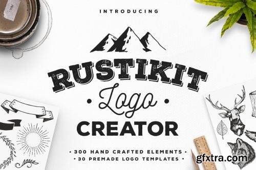 Creativemarket Rustikit Logo Creator 596471