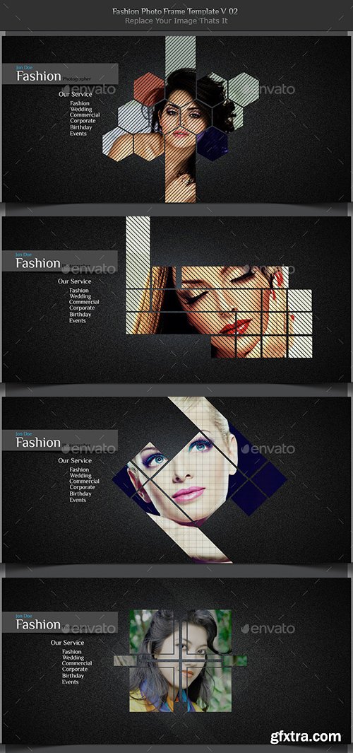 Graphicriver Fashion Photo Frame Template v02 11337961