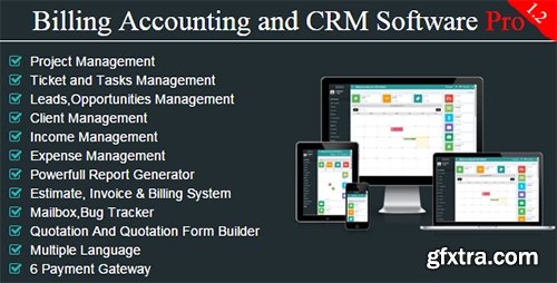 CodeCanyon - Project Manager With Billing Accounting CRM PRO v1.2 - 14142734