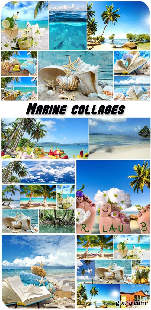 Marine collages