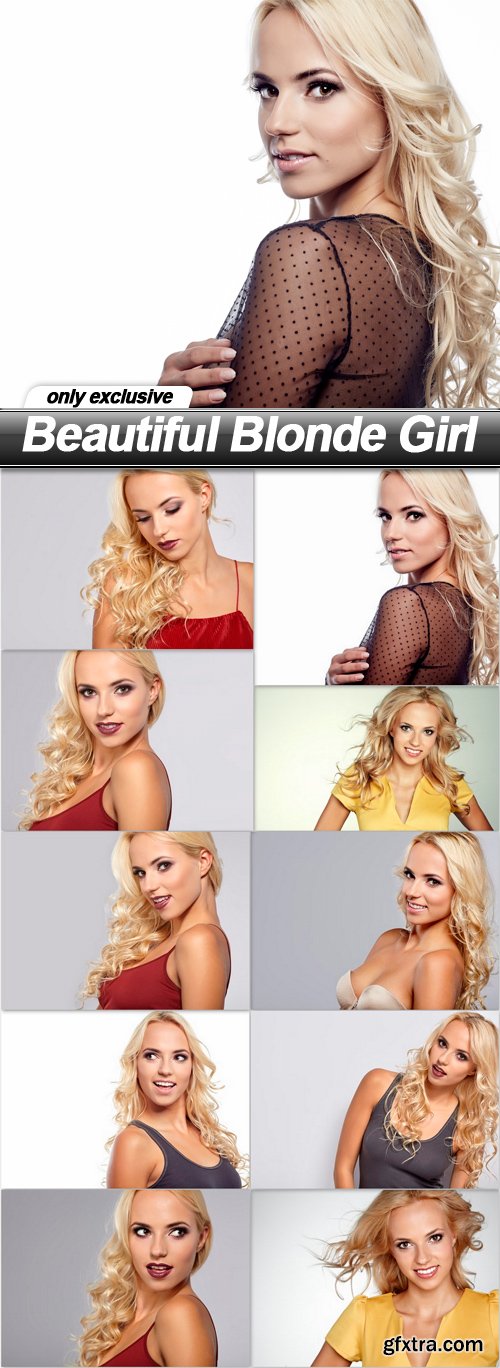 Beautiful Blonde Girl - 10 UHQ JPEG