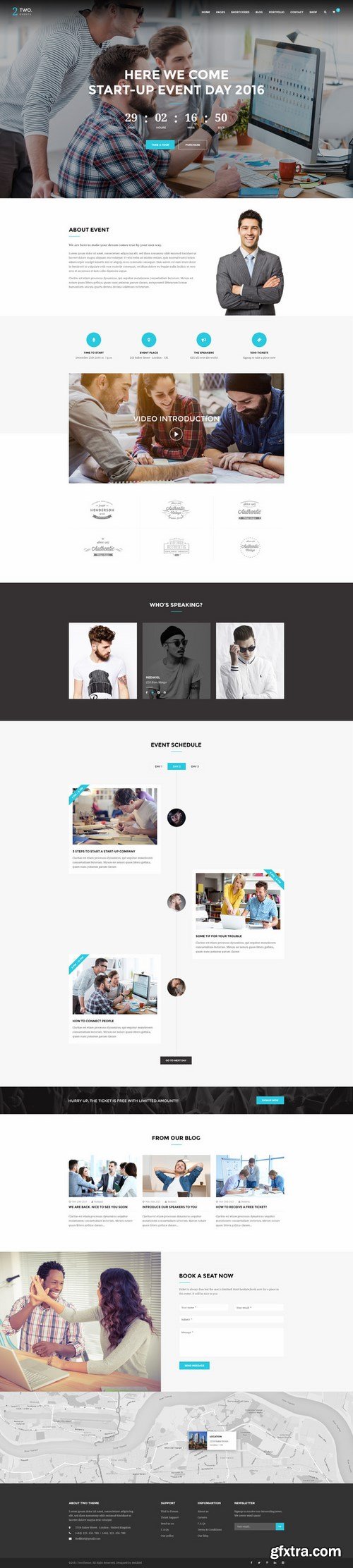 CM - Two - Multipurpose PSD Template 586405