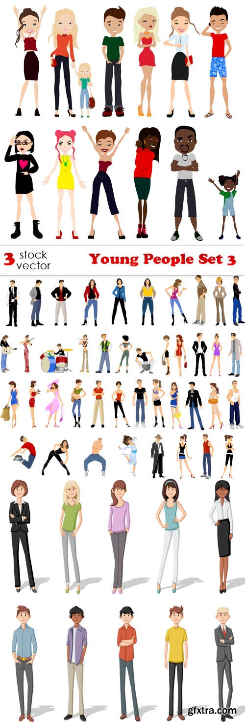 Vectors - Young People Set 3