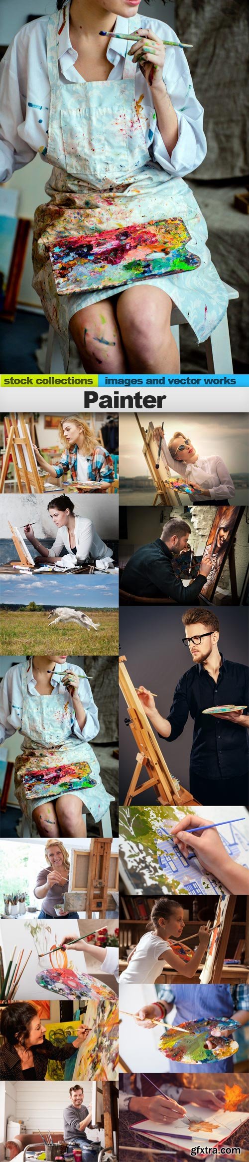 Painter, 15 x UHQ JPEG