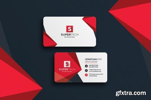 CreativeMarket Corporate Business Card #19 587853