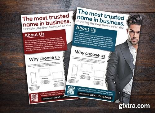 CreativeMarket Corporate Flyer 596630