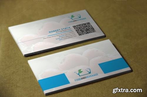 CreativeMarket Foodux Business Card Template 591663