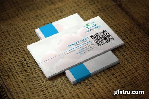 CreativeMarket Foodux Business Card Template 591663