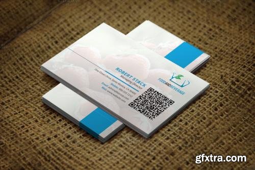 CreativeMarket Foodux Business Card Template 591663