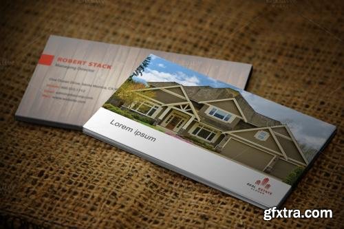 CreativeMarket Homeon Business Card Template 591673