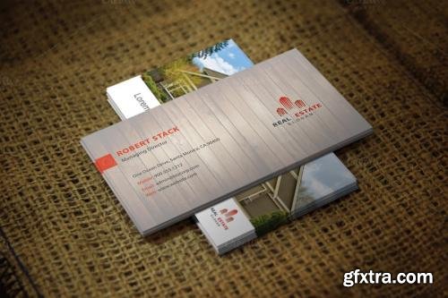 CreativeMarket Homeon Business Card Template 591673