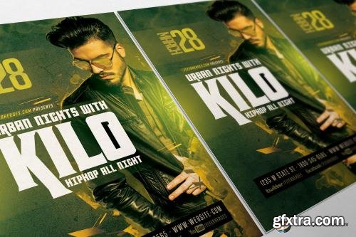 CreativeMarket Kilo Flyer Template 591691