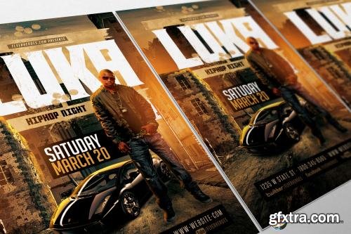 CreativeMarket Luka Flyer Template 591638