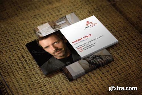 CreativeMarket Realux Business Card Template 591669