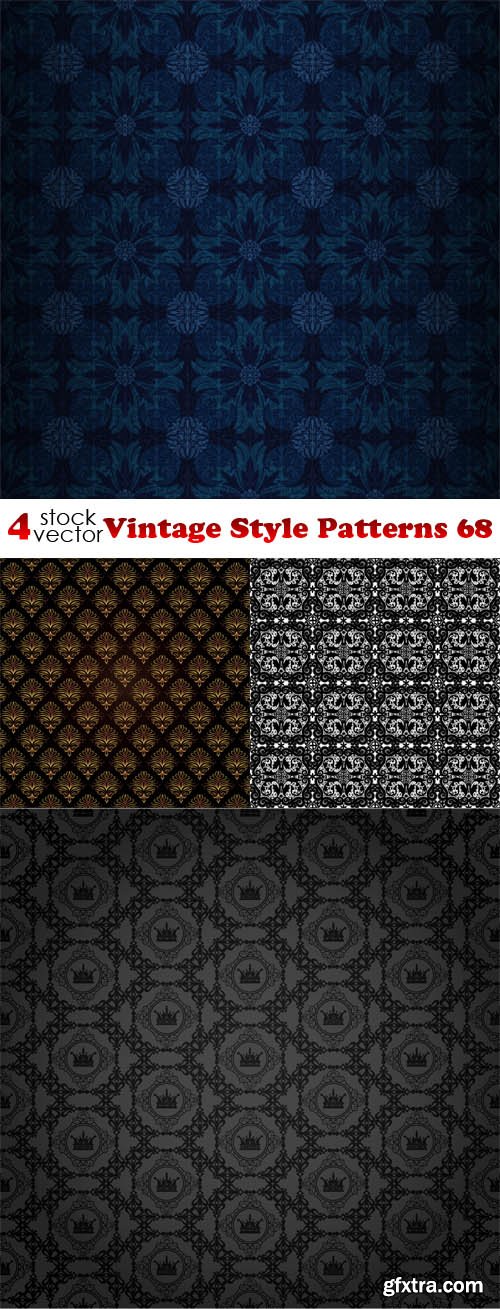 Vectors - Vintage Style Patterns 68