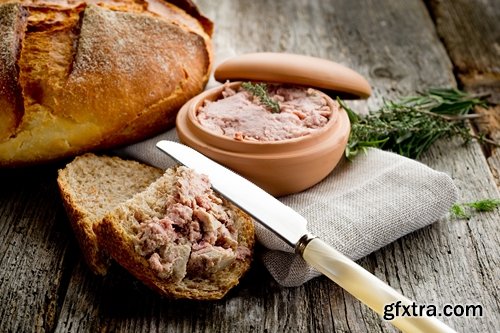 Collection pate appetizer sandwich bread 25 25 HQ Jpeg