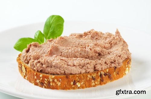 Collection pate appetizer sandwich bread 25 25 HQ Jpeg